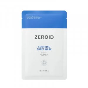 Маска для лица ZEROID Тканевая маска для сухой и чувствительной кожи лица Soothing (ZRD000003)