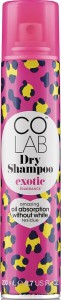 Прозрачный сухой шампунь Экзотик Colab Fragrance Dry Shampoo Exotic (Объем 200 мл) (4-002921)
