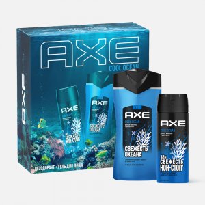 Гель для тела AXE Подарочный набор мужской COOL OCEAN (XXX893469)