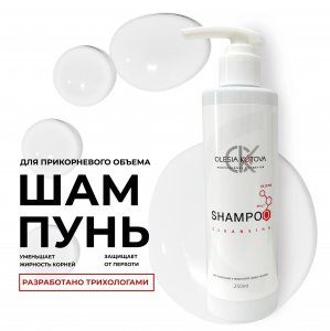 Шампунь для волос OLESIA KOTOVA Шампунь для волос профессиональный для жирных у корней волос (MPL285227)