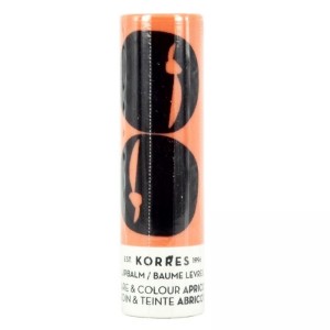 Цветной бальзам для губ Korres Lip Balm Care & Colour Stick Apricot (Цвет Care & Colour Stick Apricot variant_hex_name FFBBA4) (5203069065309)