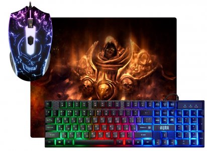 Игровой комплект Defender Aura MKP-117 (52117)