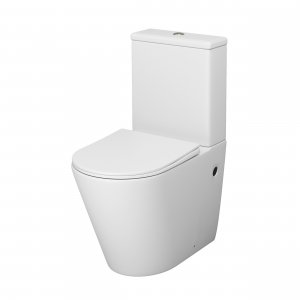 Унитаз компакт Grossman Color GR-4480MS Белый матовый с бачком и сиденьем Микролифт
