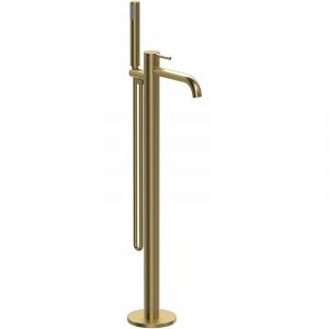 Смеситель для ванны Vincea Desire VTF-1DBG Брашированное золото