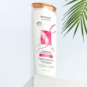 Шампунь для волос BONAMI Шампунь для волос с маслом жожоба и провитамином В5, объём и сила (MPL306801)