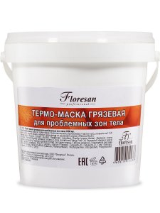 Маска для лица FLORESAN Грязевая термо-маска для проблемных зон тела (MPL308024)
