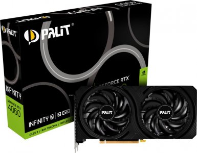 Видеокарта Palit RTX4060 INFINITY 2 (NE64060019P1-1070L)
