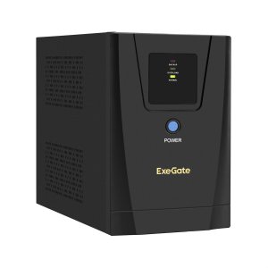 Источник бесперебойного питания Exegate UNB-1600.LED.AVR.2SH.3C13 (EX292801RUS)
