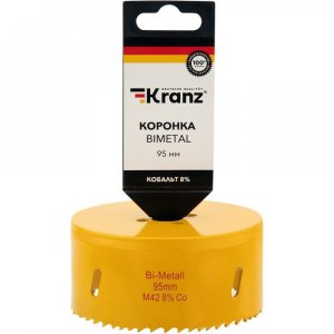 Биметаллическая коронка Kranz KR-92-0242