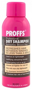 Сухой шампунь для тёмных волос PROFFS Dry Shampoo Refreshes Brown Hair (Объем 150 мл) (8862)