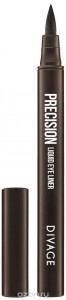 Подводка DIVAGE Precision Liquid Eye Liner 104 (Цвет 104 variant_hex_name 6A503F) (1483)