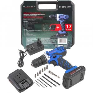 Шуруповерт ROCKFORCE RF-BT-CD12 20V