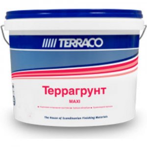 Универсальный проникающий грунт для фасадных и внутренних работ Terraco ТЕРРАГРУНТ Maxi (6814310)