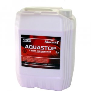 Грунт-концентрат Movatex AQUASTOP PROFI (Т13705)