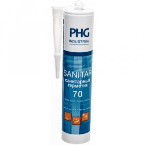 Силиконовый санитарный герметик PHG Industrial Sanitar (448749)