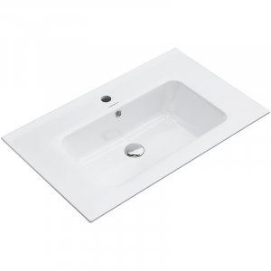 Раковина KERAMA MARAZZI Piano 75 PI.wb.75 Белая глянцевая