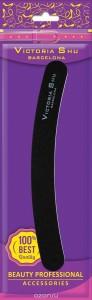 Инструменты для маникюра и педикюра Victoria Shu Пилочка для ногтей Бумеранг F301 (1059V15649)