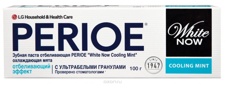 Зубная паста PERIOE White Now Cooling Mint (Объем 100 г) (9169)