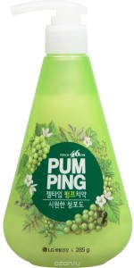 Зубная паста PERIOE Green Grape Pumping Toothpaste (Объем 285 г) (9169)