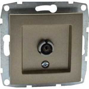 Механизм проходной tv розетки MONO ELECTRIC L/D (500-002305-137)