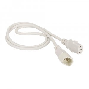 Шнур питания Lanmaster LAN-PP13/14-0.5-WH