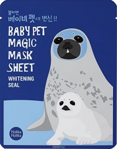 Тканевая маска Holika Holika Baby Pet Magic Mask Sheet Whitening Seal (Объем 22 мл) (6235)