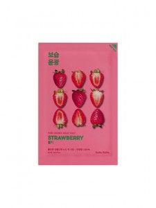 Тканевая маска Holika Holika Pure Essence Mask Sheet Strawberry (Объем 20 мл) (6235)