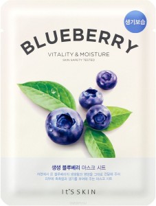 Тканевая маска It's Skin The Fresh Blueberry Mask Sheet (Объем 21 г) (9510)