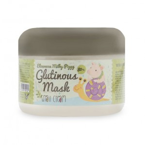 Нежная улиточная крем-маска ELIZAVECCA Glutinous Mask 80% Snail Cream (Объем 100 мл) (8652)