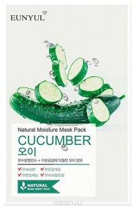 Тканевая маска EUNYUL Natural Moisture Mask Pack Cucumber (Объем 22 мл) (8995)