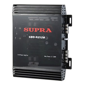 Автомобильный усилитель (2 канала) Supra SBD-A2120 Black