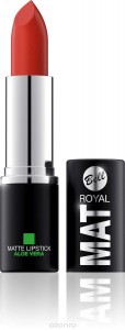 Матовая помада Bell Royal Mat Lipstick 9 (Цвет 9 variant_hex_name F82C2D) (9162)