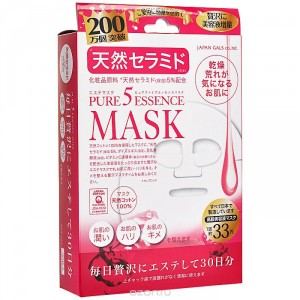 Тканевая маска Japan Gals Маска с керамидами Pure 5 Essential 30 шт. (26LL11,7263)