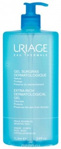Гель Uriage Surgras Liquide Dermatologique Gel (Объем 1000 мл) (U02960)
