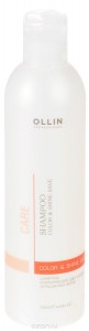 Шампунь OLLIN Professional Care Color & Shine Save Shampoo (Объем 250 мл) (9560)