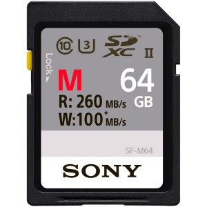 Карта памяти SDHC Sony 64GB UHS-II U3 (SF-M64) (SF64M)