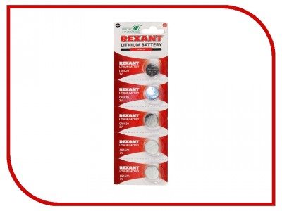 Батарейка REXANT CR1620 (30-1105)
