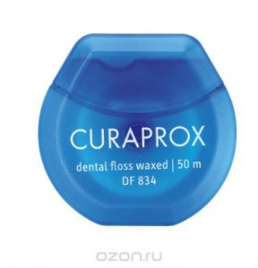 Зубная нить Curaprox Waxed Dental Floss (6282)