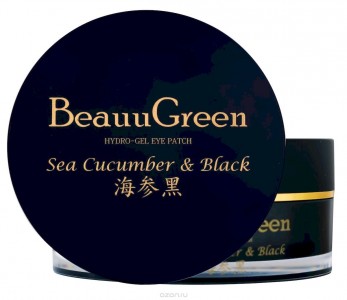 Патчи для глаз Beauugreen Sea Cucumber & Black Hydrogel Eye Patch (7105)