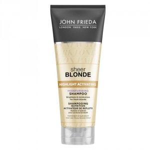 Активирующий шампунь для увлажнения осветленных и поврежденных волос John Frieda Sheer Blonde Moisturising Shampoo