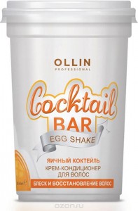 Кондиционер OLLIN Professional Крем-кондиционер Cocktail Bar Egg Shake (Объем 500 мл) (9560)
