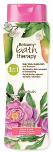 Шампунь Bath Therapy 3-in-1 Body Wash, Bubble Bath & Shampoo Peony & Pear (Объем 500 мл) (9136)