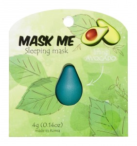 Ночная подтягивающая маска Beauty Bar Mask Me Sleeping Mask Lifting Avocado