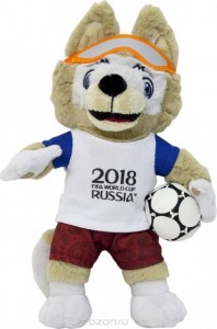 Игрушка FIFA-2018 Волк Забивака (Т11250)