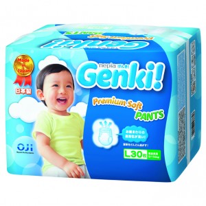 Подгузники Genki Genki Трусики L 9-14кг (54264)