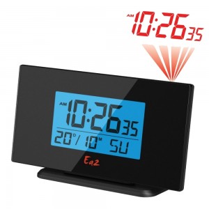 Часы проекционные с термометром Ea2 BL505