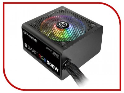 Блок питания Thermaltake Smart RGB 500W (PS-SPR-0500NHSAW)