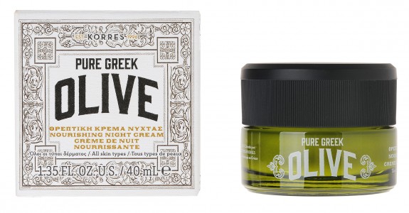 Крем Korres Pure Greek Olive Nourishing Night Cream (Объем 40 мл) (5203069067983)