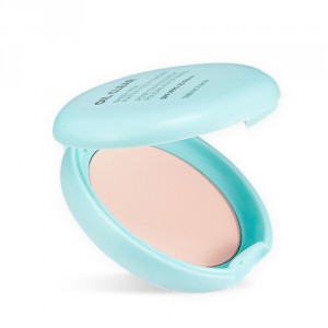 Матирующая компактная пудра The Face Shop Oil Clear Sheer Pink Mattifying Powder SPF30 PA++ (Цвет Clear Sheer Pink variant_hex_name DBB9AD) (6561)