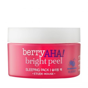 Ночная пиллинг-маска ETUDE HOUSE Berry AHA Bright Peel Sleeping Pack (Объем 200 мл) (7646)